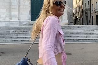 Taniec radości Moniki Olejnik