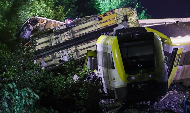 Katastrofa kolejowa w Niemczech! Zabici i wielu rannych. Powodem burze?