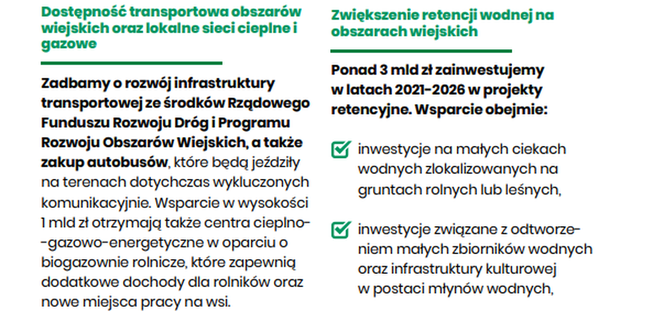 Polski Ład dla polskiej wsi