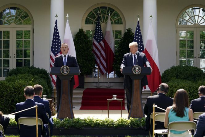 Plan Dudy na sprowadzenie Trumpa do Polski 