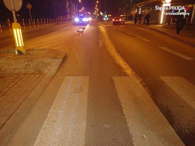 Śląskie: Dwaj chłopcy na hulajnogach wjechali wprost pod nadjeżdżające auta. 9 i 14-latek trafili do szpitala [ZDJĘCIA]