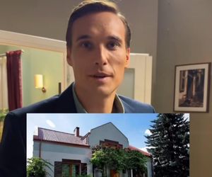 M jak miłość nowy sezon. Olek (Maurycy Popiel) na planie pyta gdzie jest dom w Grabinie