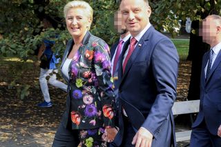 Agata i Andrzej Dudowie już w Anglii! „Dawno tak dobrze wspólnie nie wyglądali”