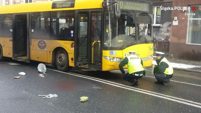 Naćpany kierowca autobusu potrącił pieszą