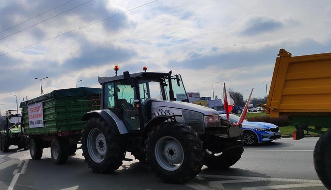 Protest rolników w Radomiu 20 marca