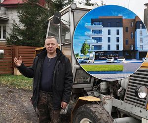 Deweloper stawia blok tuż za jego płotem. Rolnik walczy o przetrwanie