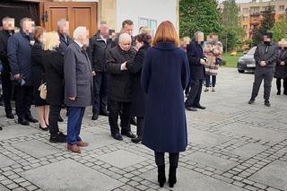 Pogrzeb męża Witek