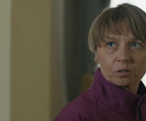 	Barwy szczęścia odc. 3185. Majak (Łukasz Borkowski), Szymańska (Agata Pruchniewska)