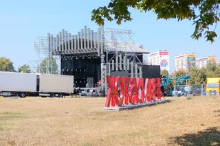 Festiwal Dla Ciebie coraz bliżej. Zobacz, jak wyglądają prace na kampusie