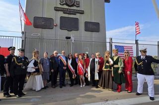 Kwiaty dla Kościuszki w Nowym Jorku 2024