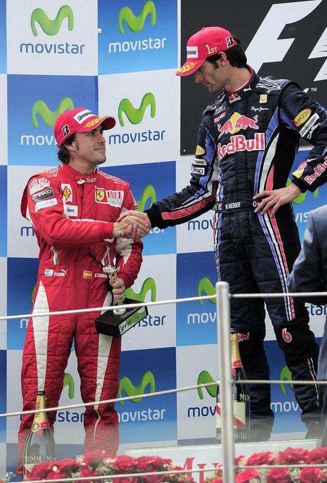 Fernando Alonso i Mark Webber