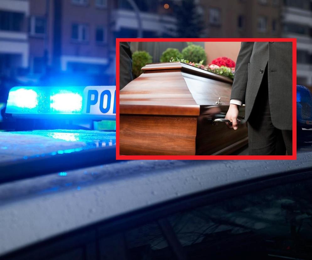 Skandal w Jastrzębiu: pijani pracownicy zakładu pogrzebowego przyjechali po zmarłą pijani
