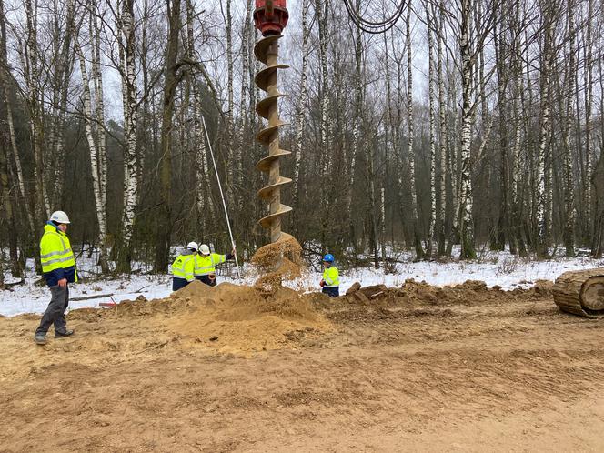 Budują mur na granicy polsko-białoruskiej