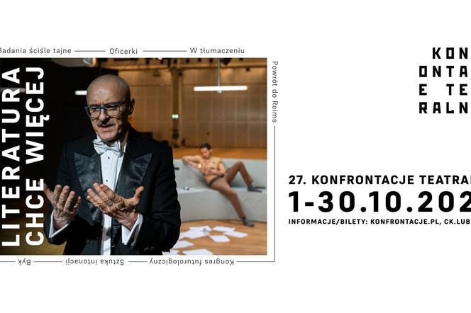 27.Konfrontacje Teatralne w Lublinie - plakat 