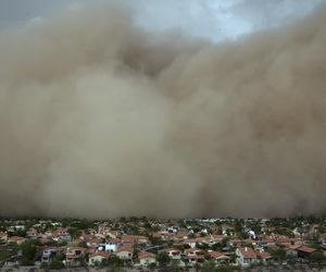 Burza piaskowa w USA w Phoenix