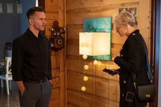 M jak miłość odc. 1714. Weronika (Ewelina Kudeń-Nowosielska), Kamil (Marcin Bosak)