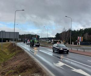 Tak wygląda protest rolników w okolicach Poznania!