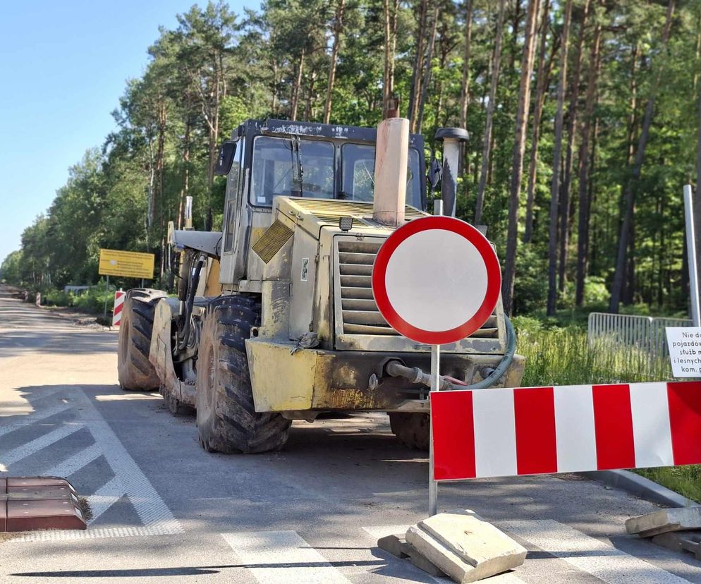 Remont drogi Tychów Stary - Starachowice