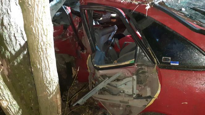 Koszmarny wypadek we Florentynowie pod Zgierzem. 23-latka w ciężkim stanie