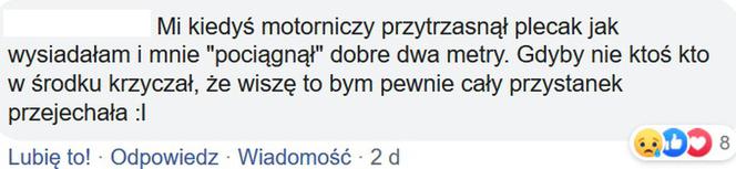 Internauci dzielą się swoimi historiami dotyczącymi komunikacji miejskiej