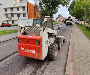 Trwa remont na Plażowej w Siedlcach