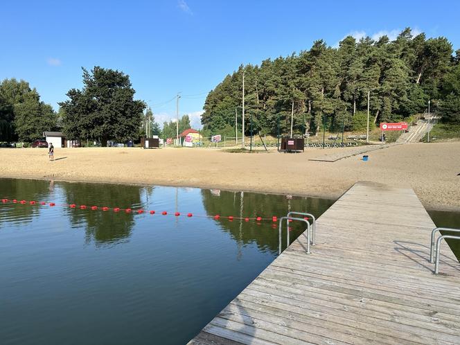 Koszmar na strzeżonej plaży. 10-latek utonął w jeziorze Sajmino