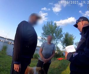 Policjanci pomogli załodze wywróconej żaglówki