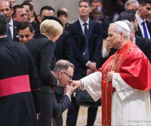 Papież Leon XIV spotkał się z Andrzejem Dudą