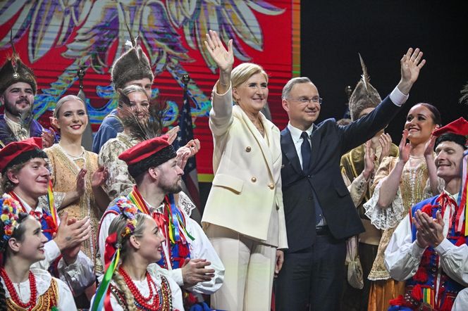 Andrzej Duda z Polonią w Copernicus Center