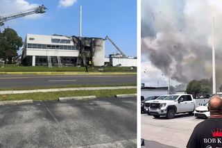 Eksplozja w USA. Trzech strażaków rannych po uderzeniu auta w rurę z gazem. Kierowca uciekł z miejsca wypadku