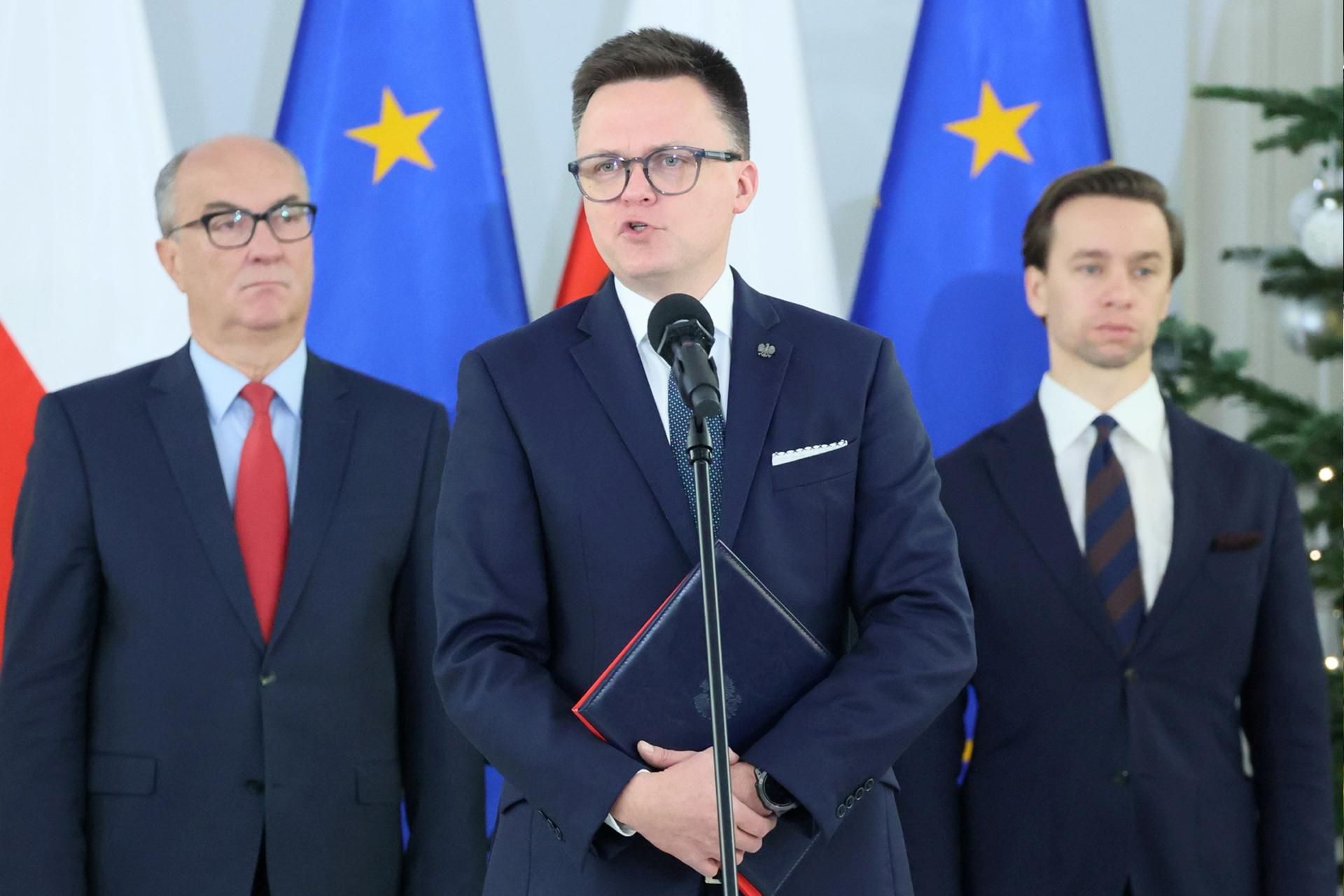 Wicemarszałkowie Sejmu apelują do Hołowni: "Szymon, zostań z nami!"