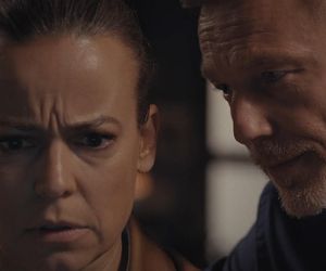 M jak miłość odc. 1885. Andrzej Budzyński (Krystian Wieczorek), Magda (Anna Mucha)