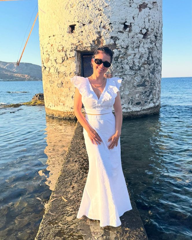 Kasia Cichopek na wakacjach