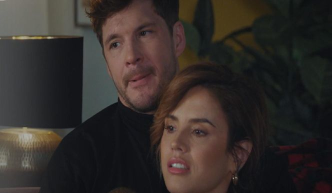 	M jak miłość odc. 1859. Kama (Michalina Sosna), Marcin (Mikołaj Roznerski)