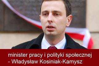 minister pracy i polityki społecznej - Władysław Kosiniak-Kamysz