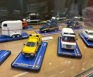 Miniaturowe samochody w Miasteczku Galicyjskim w Nowym Sączu