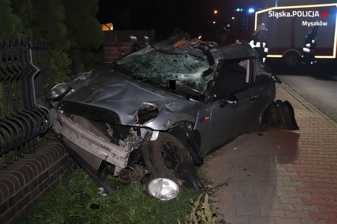 Wypadek w Wysokiej Lelowskiej. Nie żyje 23-latek [ZDJĘCIA]