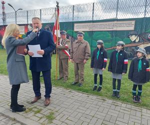 Mural poświęcony Dzieciom Zamojszczyzny i żołnierzom AK i BCh