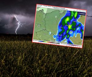 Potężne układy niżowe połączą się nad Polską. Koniec ciepłej wiosny, nadchodzą pierwsze wiosenne burze