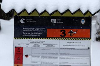 Powrót zimy na Podhalu