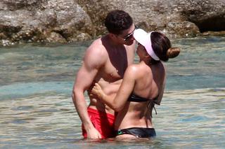 Robert Lewandowski, Anna Lewandowska, wakacje, Mykonos, Grecja