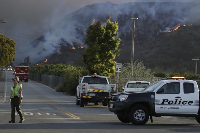 pożary w Kalifornii