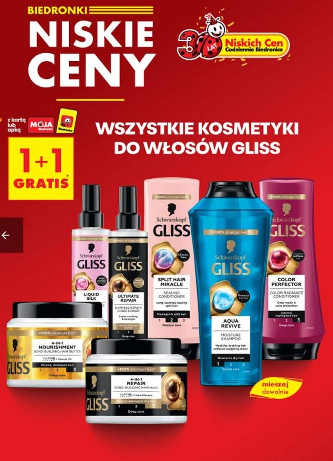 Gratisy w Biedronce
