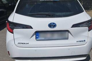 Policja zwalcza przestępczość samochodową