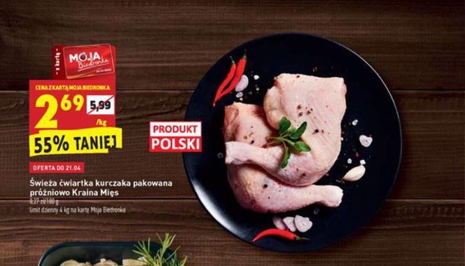 Promocje w Biedronce od 19.04