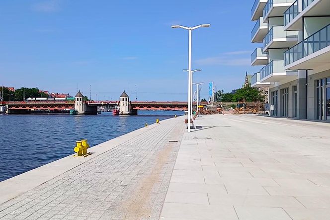 Nowe osiedle i bulwar na Łasztowni