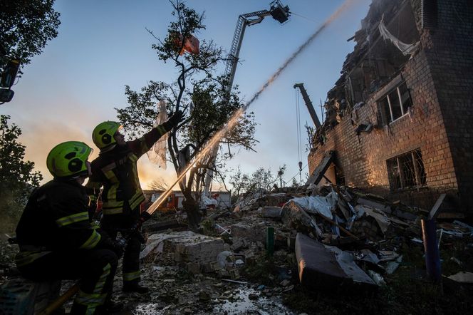 Do 23 wzrosła liczba ofiar śmiertelnych rakietowo-dronowego ataku Rosji na Kijów