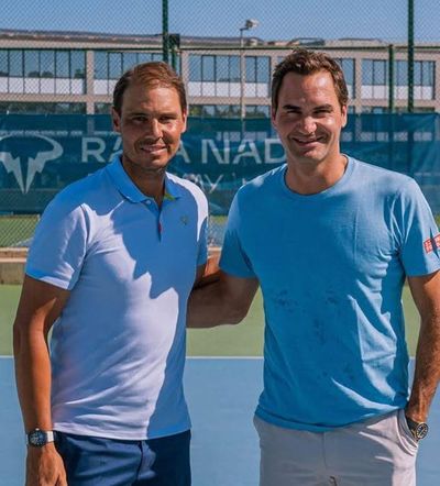 Roger Federer i Rafael Nadal na Majorce