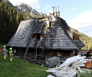 Pożar schroniska na Hali Kondratowej 