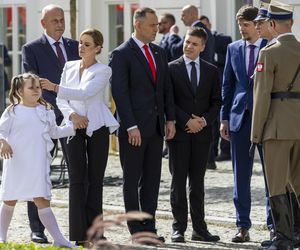 Dzień inauguracji należał do Kasi Nawrockiej. Fotoreporterzy ją uwielbiają 